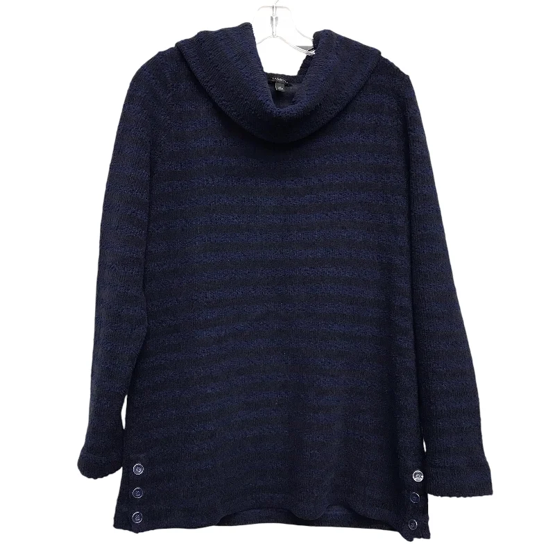 women's tops for those who prefer classic over trendy stylesTop Ls By Talbots In Blue, Size:L