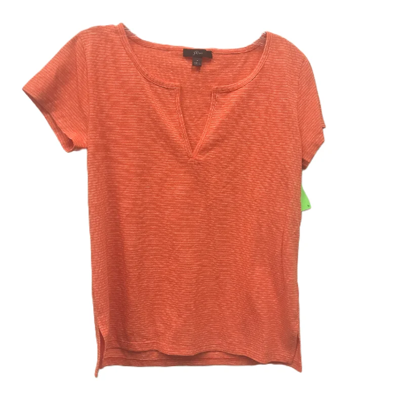 women's T-shirts with V-necksTop Short Sleeve By J. Crew  Size: S