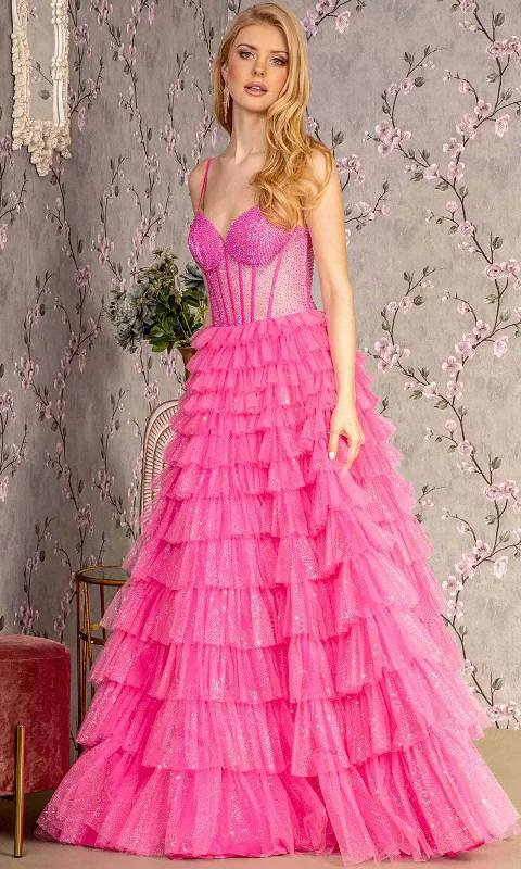 women's ball gown dressesGLS by Gloria GL3463 - Sweetheart Embellished Gown