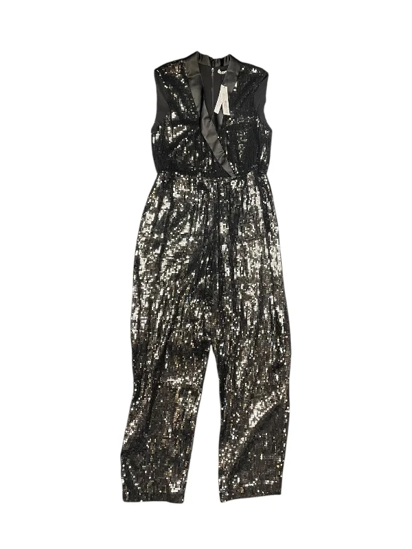 women's jumpsuits made of laceJumpsuit Designer By Alice + Olivia In Black, Size: 12