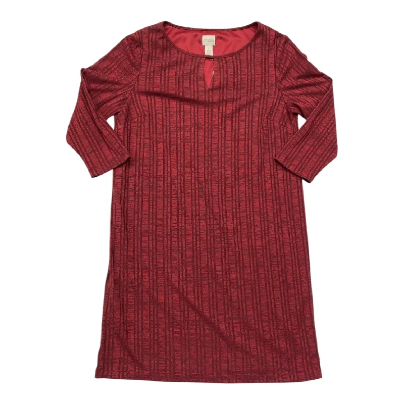 women's unique dressesDress Casual Midi By Chicos In Red, Size: M