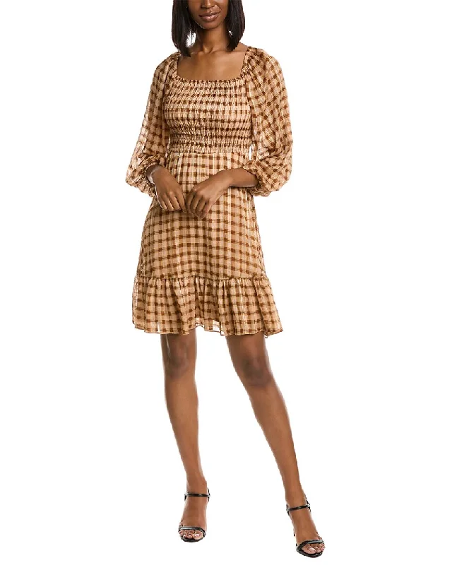 women's eco-friendly dressesTaylor Smocked Mini Dress