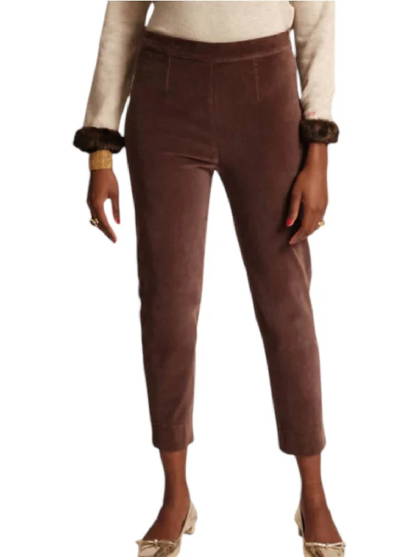 women's denim jeans with cotton blendLucy Pant In Chocolate