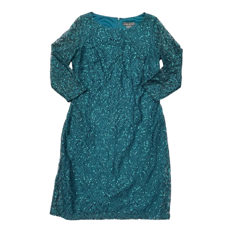 women's A-line dressesDress Party Midi By Jessica Howard In Teal, Size: 12