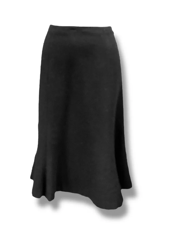 women's crochet skirtsSkirt Midi By Chaps In Black, Size: 10