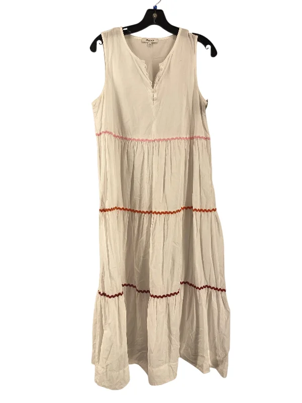 women's petite dressesDress Casual Midi By Madewell In White, Size: M