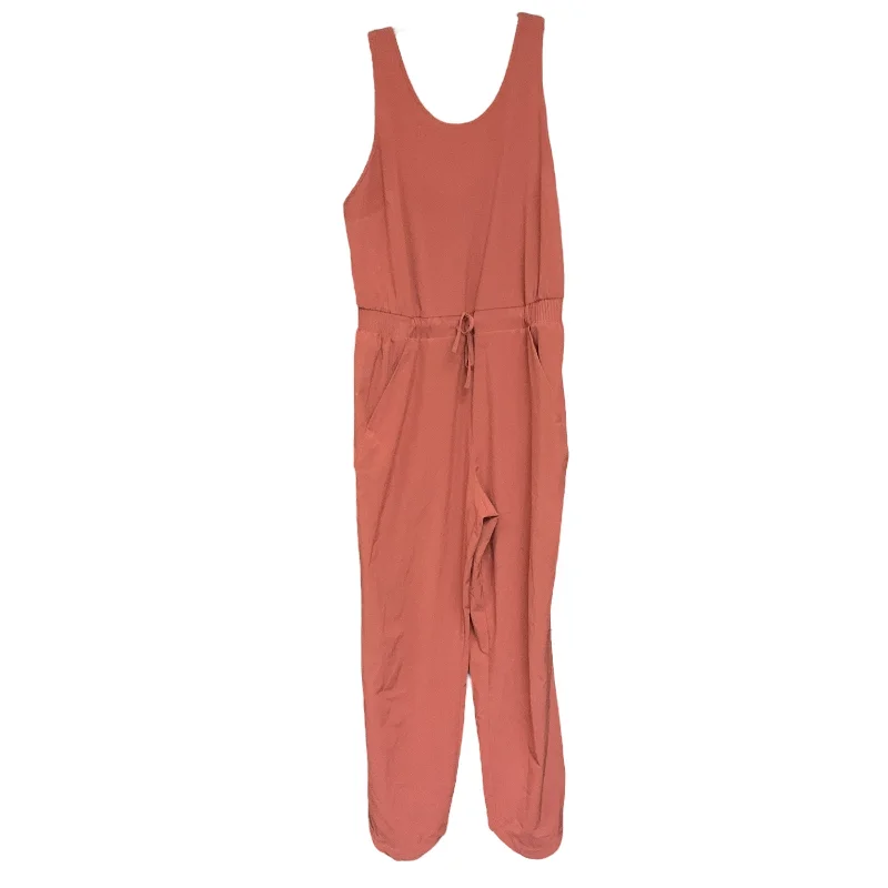 women's jumpsuits for lightweight designsJumpsuit By All In Motion In Orange, Size: M