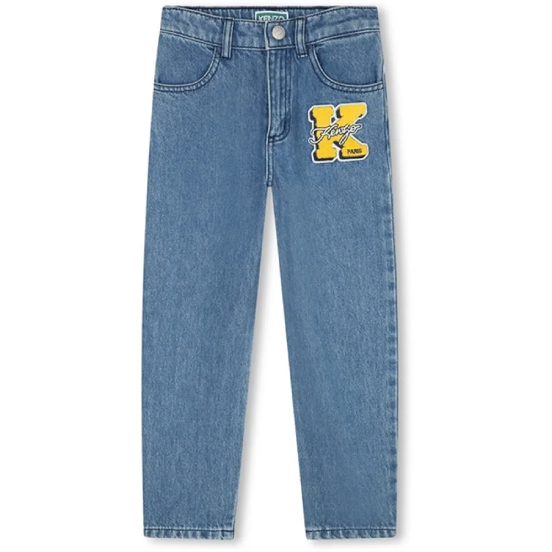 women's denim jeans for travelKenzo Bleach Denim Jeans