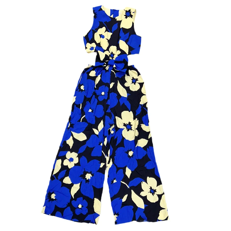 women's jumpsuits with bow tiesJumpsuit By Corey Lynn Calter In Floral Print, Size: S