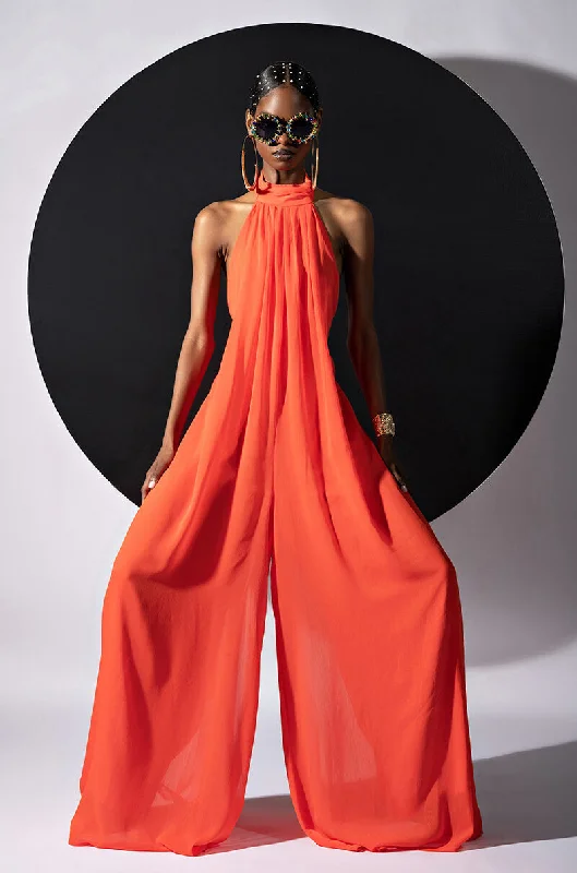 women's jumpsuits made of satinEASY PLAY WIDE LEG JUMPSUIT