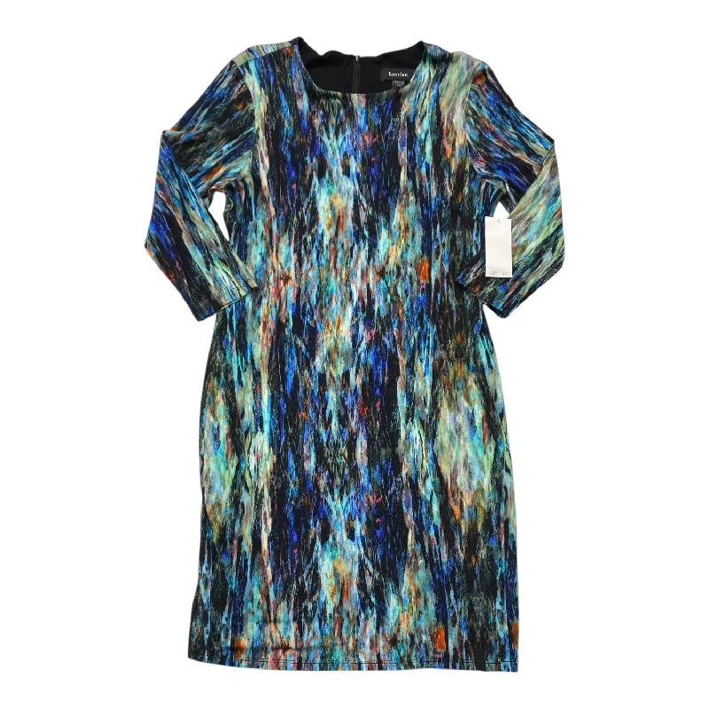 women's midi dressesDress Party Midi By Karen Kane In Multi-colored, Size: L