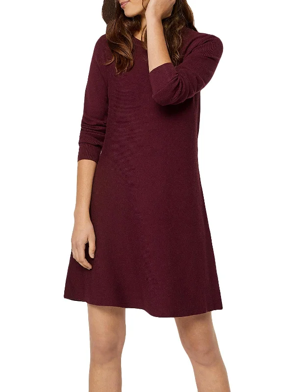 women's ball gown dressesNancy Womens Knit Stretch Mini Dress