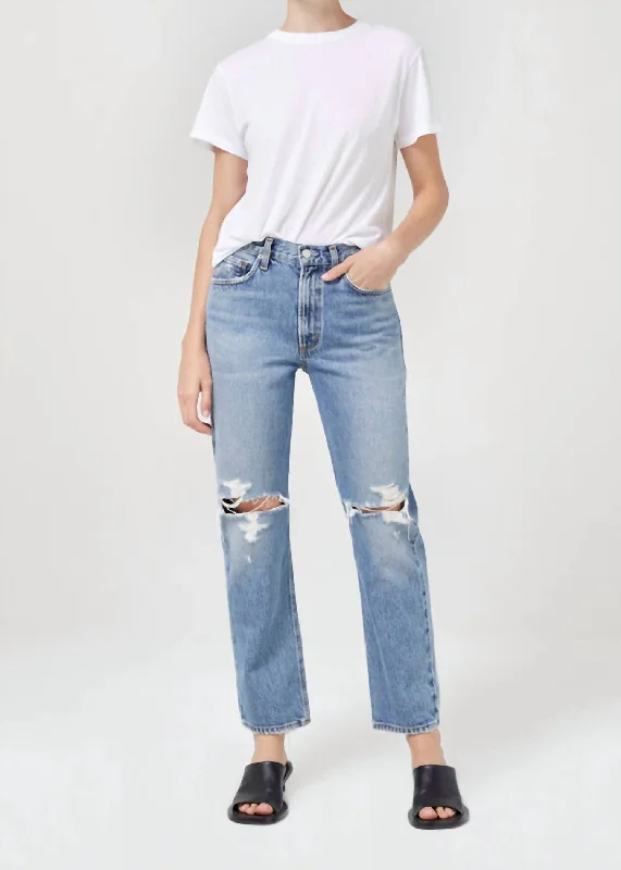 women's denim jeans for a night outMia Straight Jean In Rule