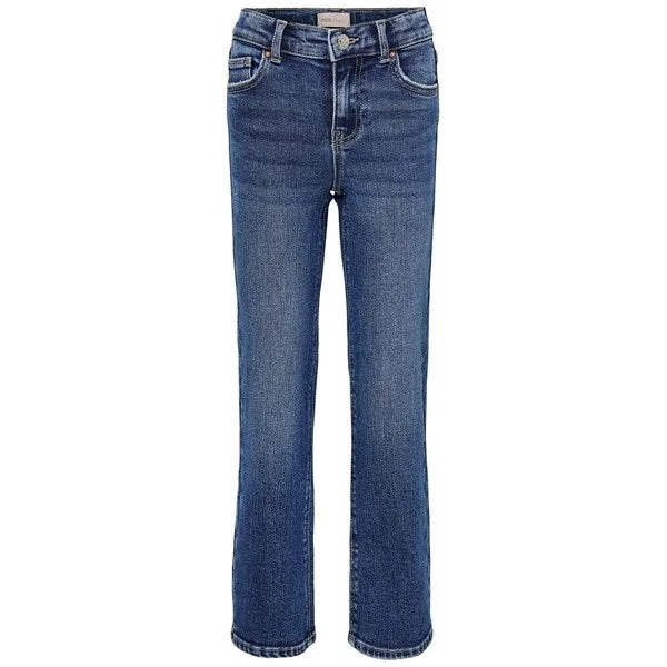 women's denim jeans for a stylish outfitKids ONLY Medium Blue Denim Juicy Wide Leg Noos Jeans