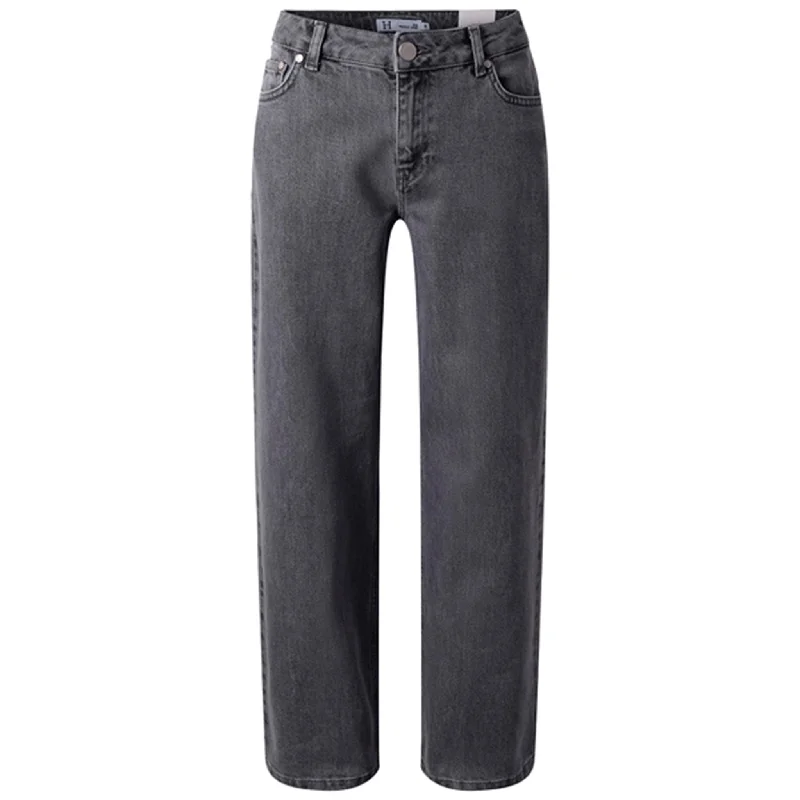 women's ankle-length denim jeansHOUNd Denim Jeans Grey Denim