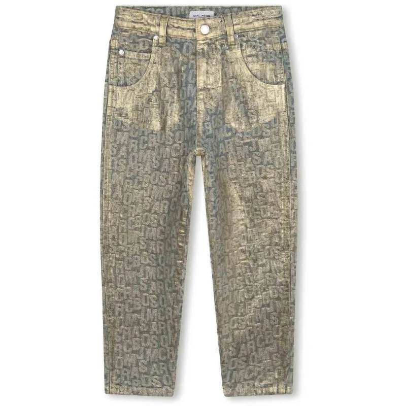 women's white denim jeansMarc Jacobs New Gold Denim Bukser