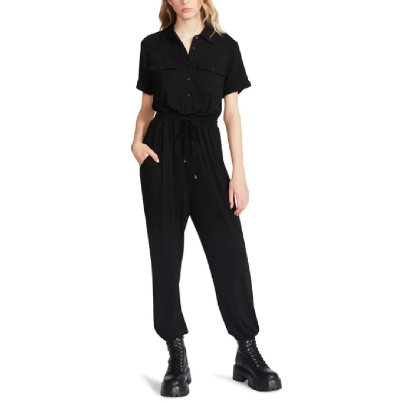 women's jumpsuits for apple-shaped bodiesNessi Jumpsuit (Black)