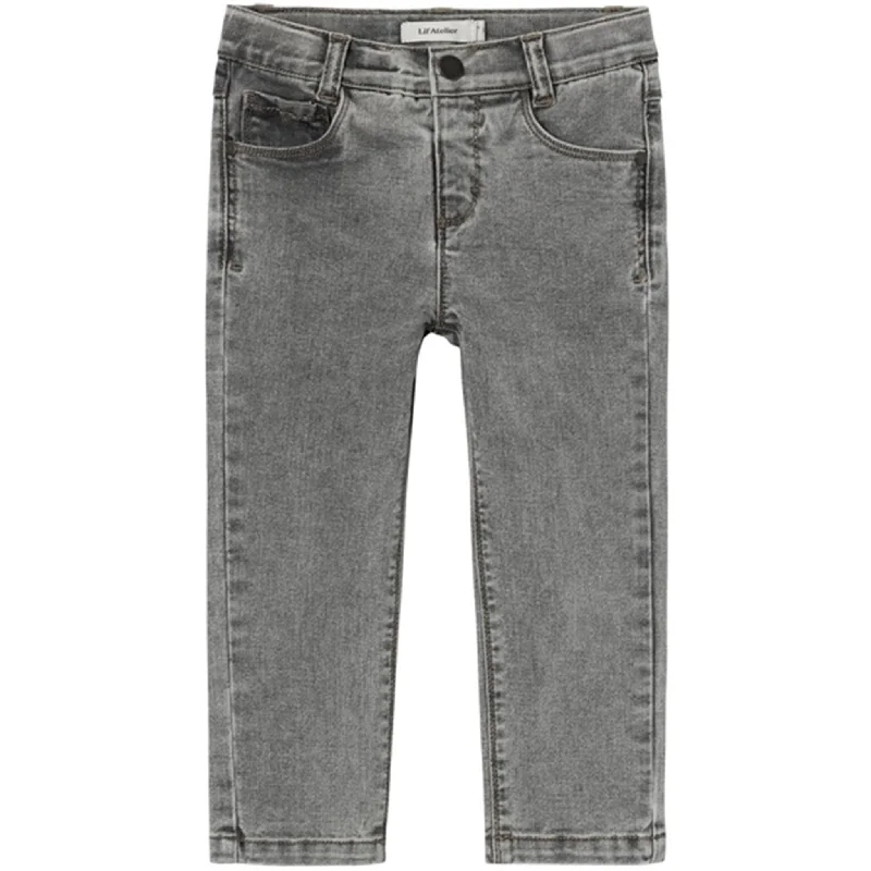 women's denim jeans for athletic bodiesLil'Atelier Light Grey Denim Ben Jeans