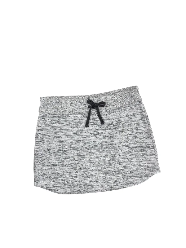 women's lightweight linen skirts for warm weatherSKIRT MINI & SHORT by ATHLETA In GREY, Size: S