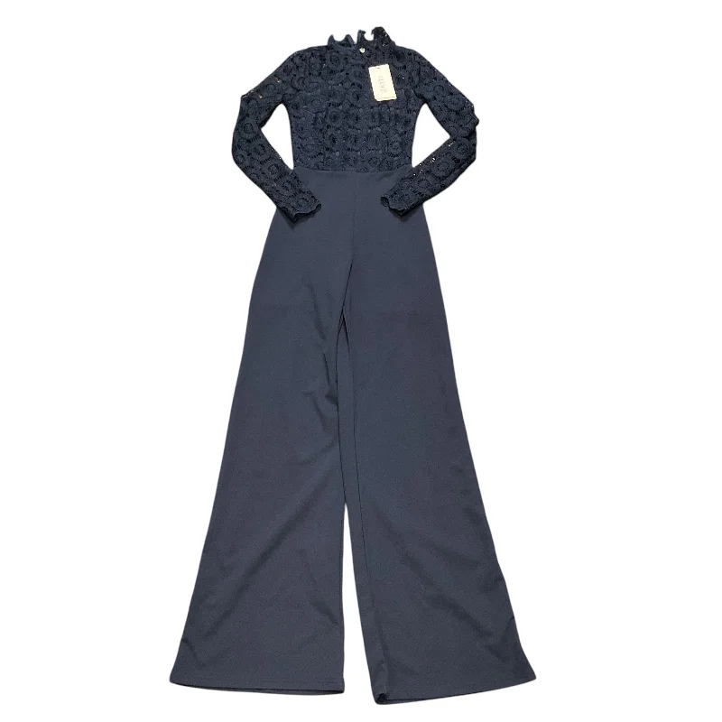 women's jumpsuits for effortless eleganceJumpsuit By Cmc In Navy, Size: 6