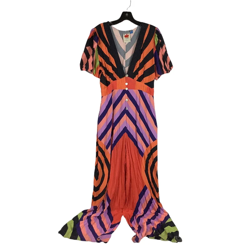 women's jumpsuits for dancingJumpsuit Designer By Farm Rio In Multi-colored, Size: M (AS IS)