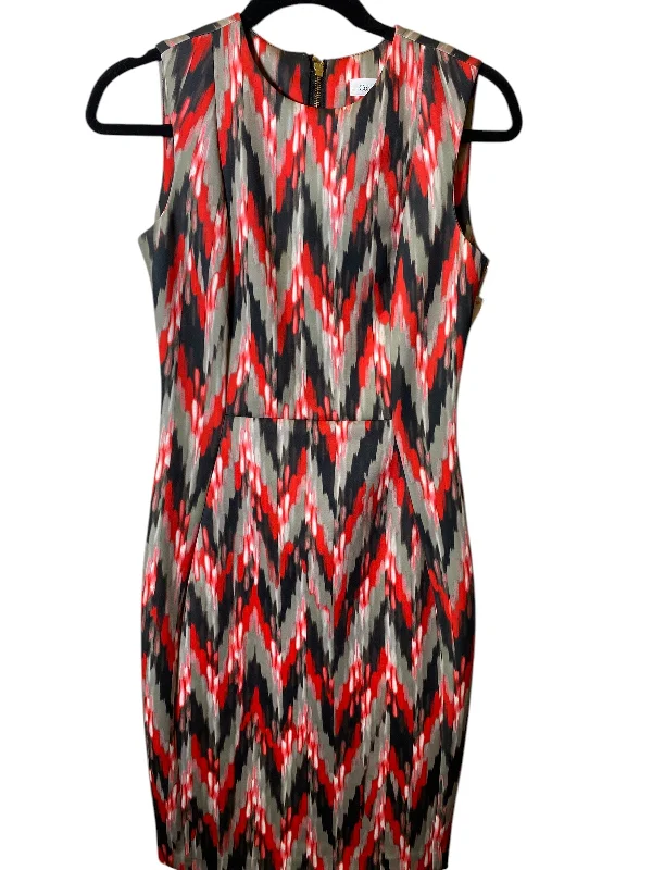 women's stylish dressesDress Casual Midi By Calvin Klein In Multi-colored, Size: 2