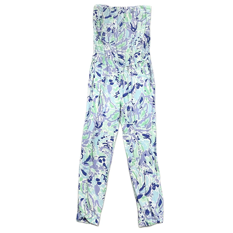 women's jumpsuits for machine-washable fabricsJumpsuit Designer By Lilly Pulitzer  Size: M