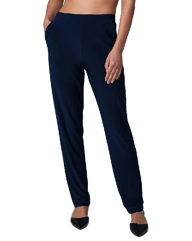 women's cotton pantsFranne Golde Essential Slim Pant