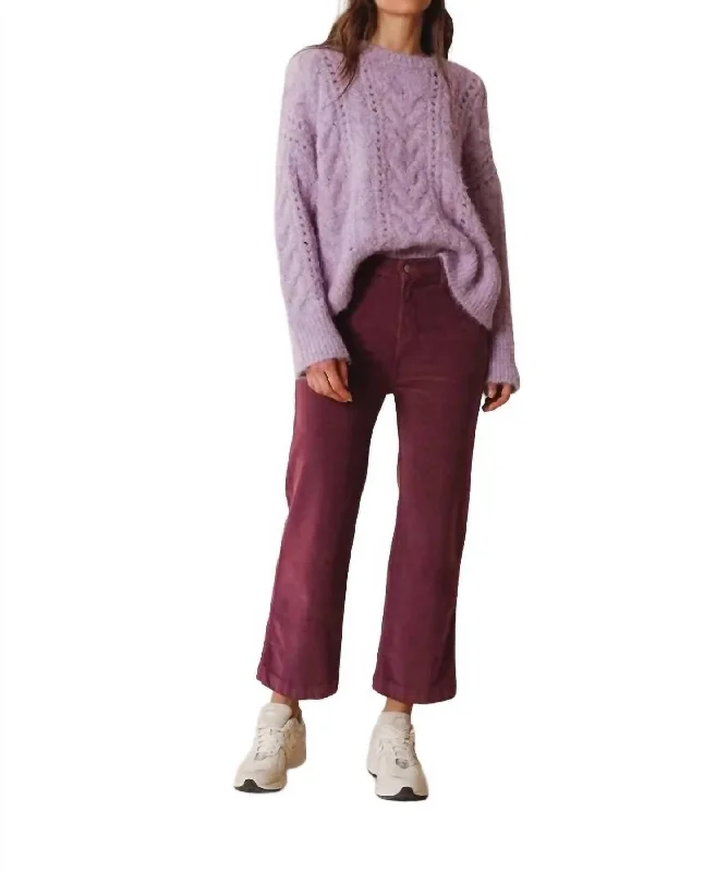 women's designer pantsGina Trousers In Plum