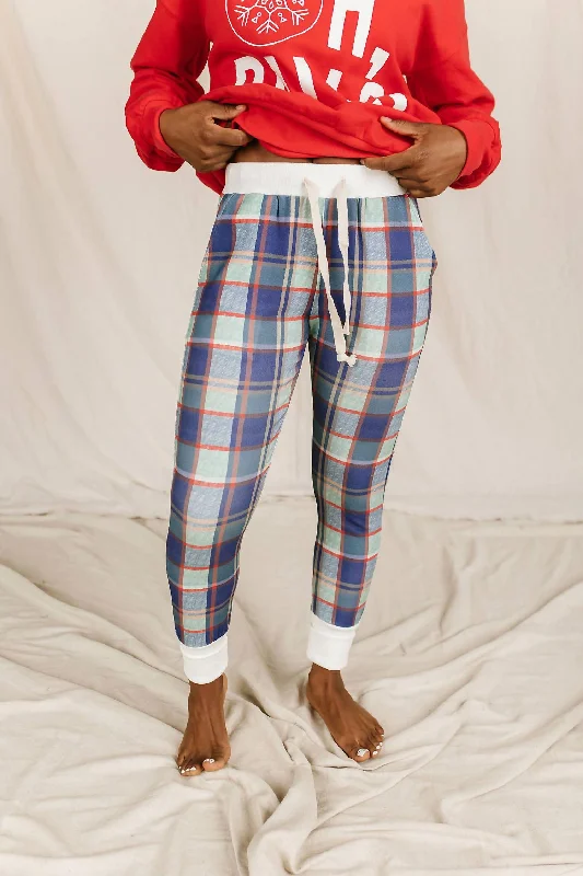 women's drawstring pantsNew And Improved Joggers In Merry & Bright