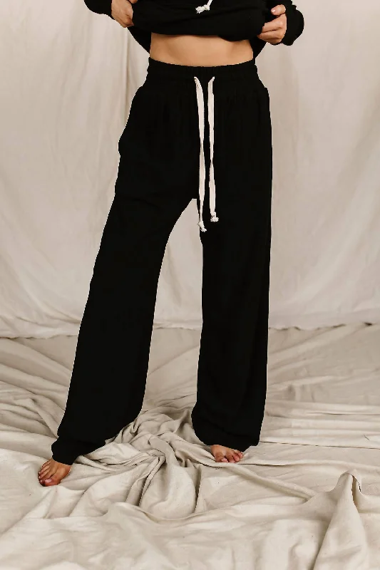 women's spandex pantsPerformance Fleece Wide Leg Lounge Pant In Poppy Seed