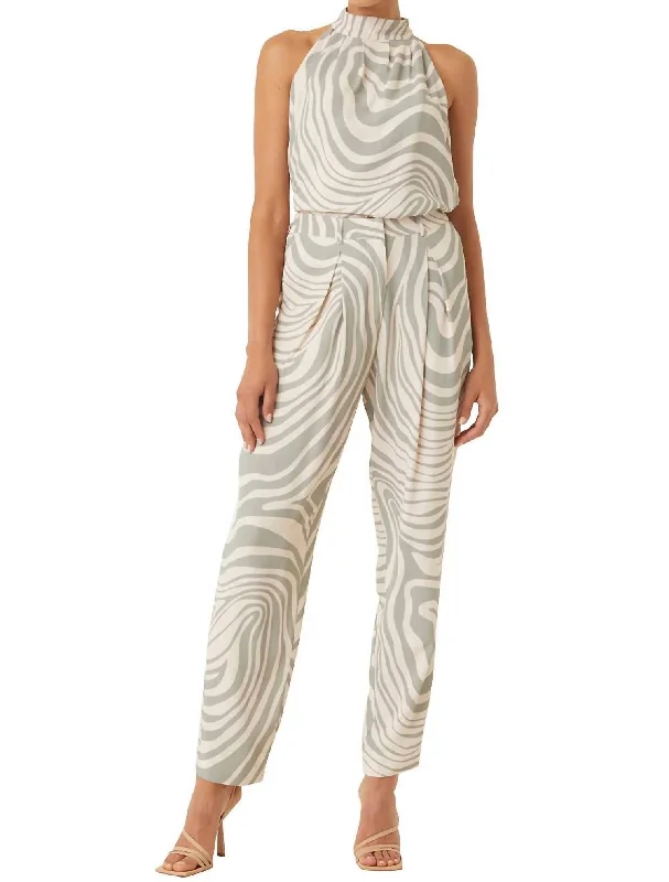 women's relaxed-fit pantsPerry High Waisted Pants In Abstract Zebra