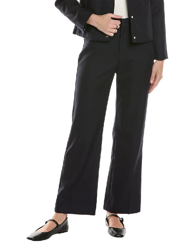 women's denim pantsTHE GREAT The Western Wool-Blend Trouser