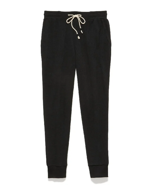 women's workout pantsValeria Thermal Jogger In Black