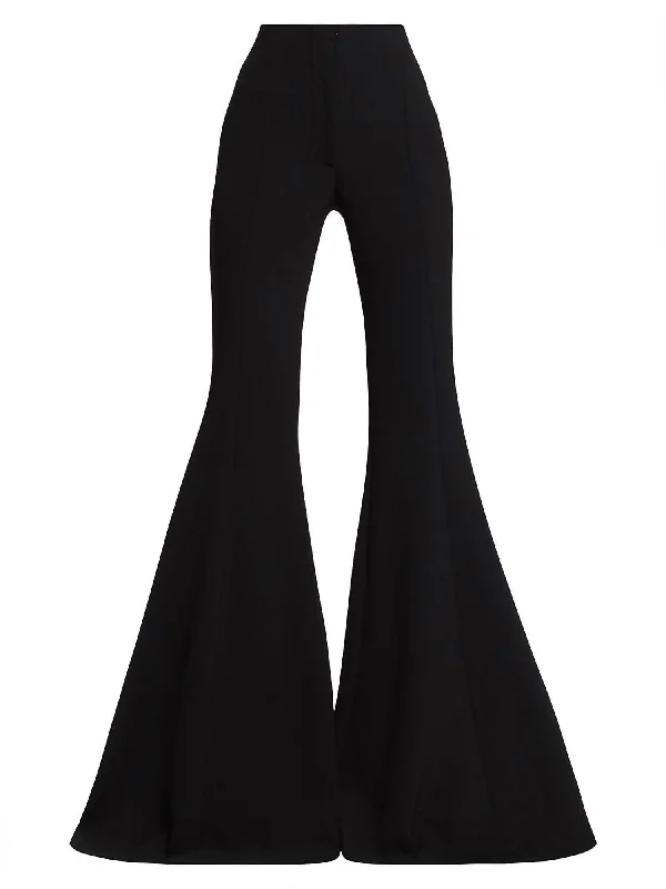 women's low-rise pantsWomen's Suiting Wide Leg Pant In Black