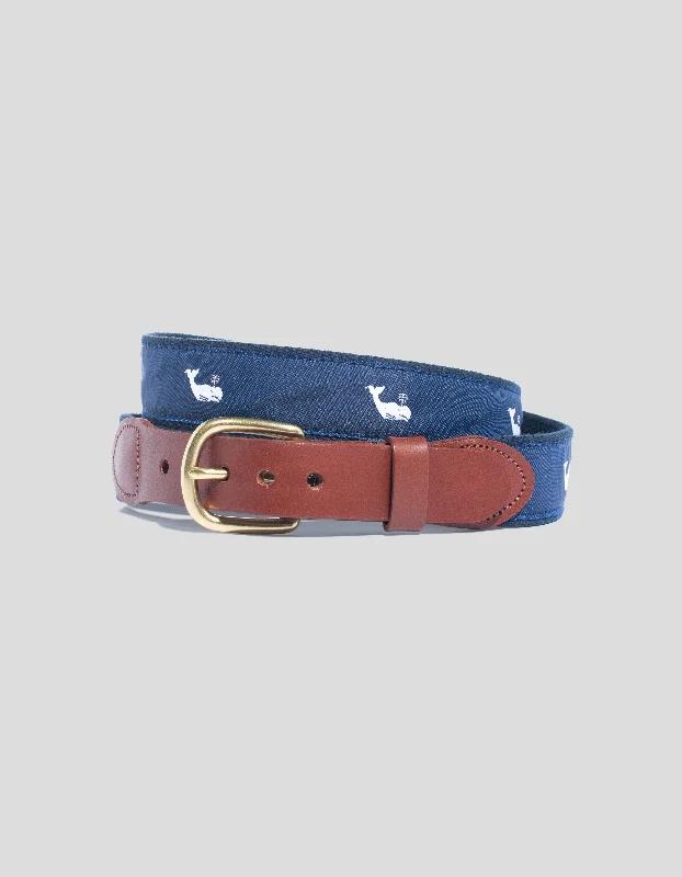 women's breathable dressesMOTIF BELT - WHALE